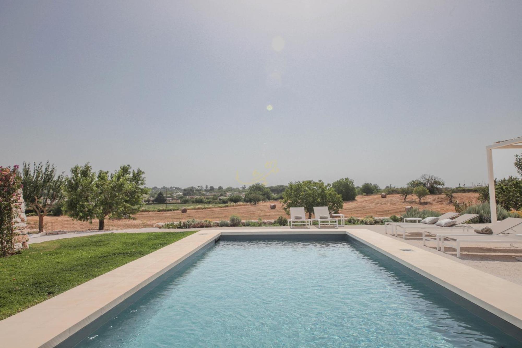 Td I Coni Di Pinure Trulli With Scenic Valley View Villa Martina Franca Buitenkant foto